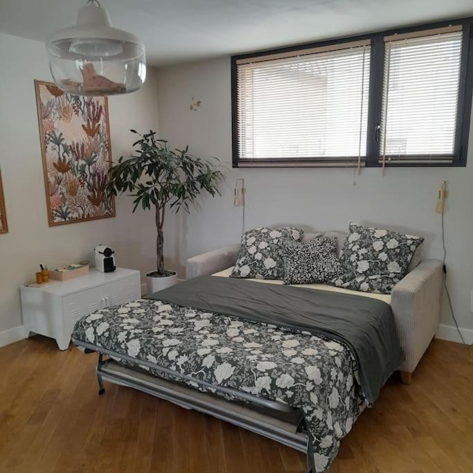 Joli Studio Avec Stationnement Gratuit Dans La Rue Lägenhet Le Mans Exteriör bild